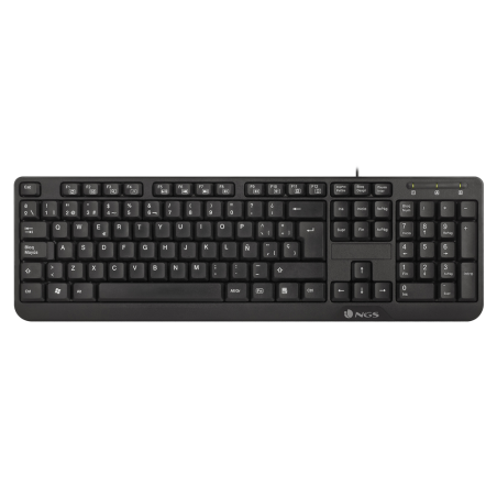 NGS FUNKY V3 | Clavier Filaire USB avec 12 Touches Multimédias | Neuf | NGS