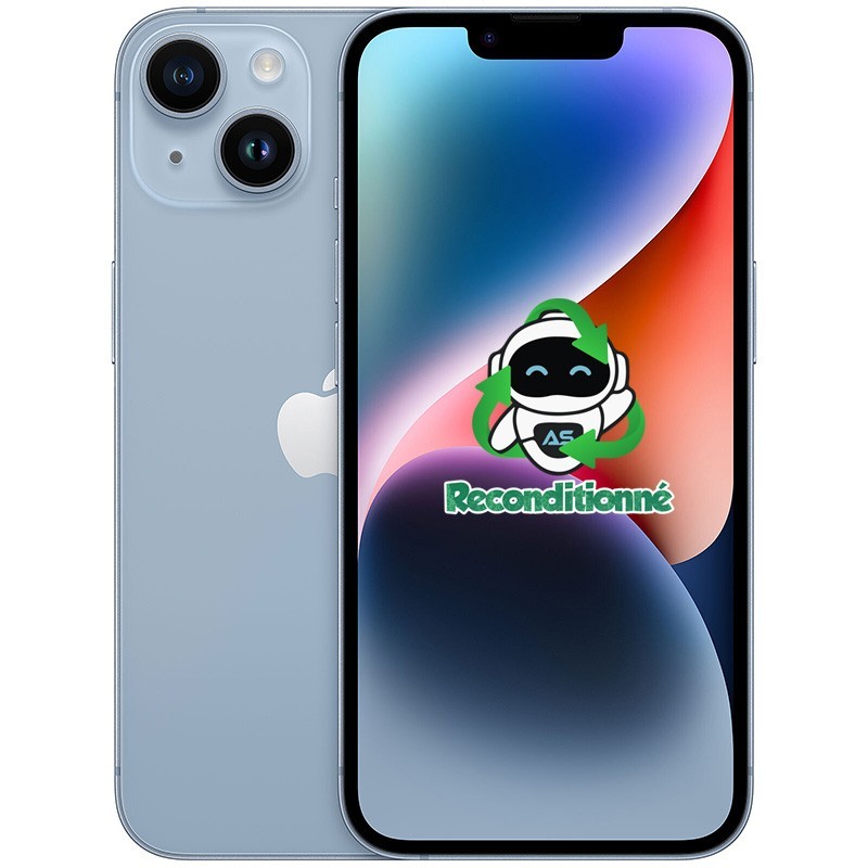 iPhone 14 Reconditionné 128/256/512 Go | Apple | Débloqué | 5G