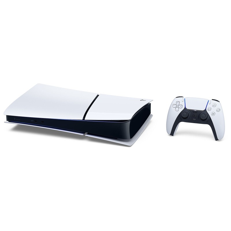 PlayStation 5 Digital Edition Blanche 825 Go + 1 Manette – Console Neuve