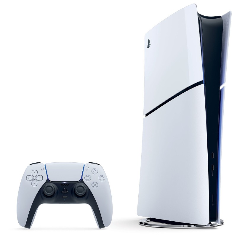 PlayStation 5 Digital Edition Blanche 825 Go + 1 Manette – Console Neuve