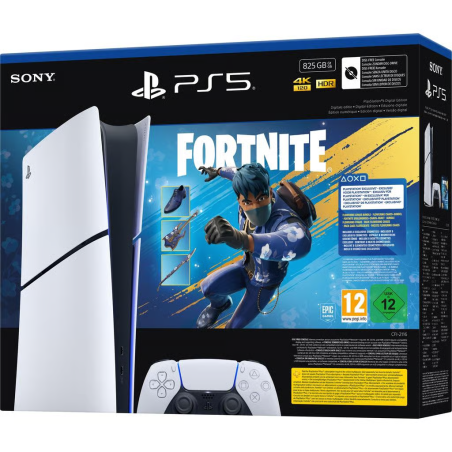 PlayStation 5 Digital Edition Blanche 825 Go + 1 Manette – Console Neuve