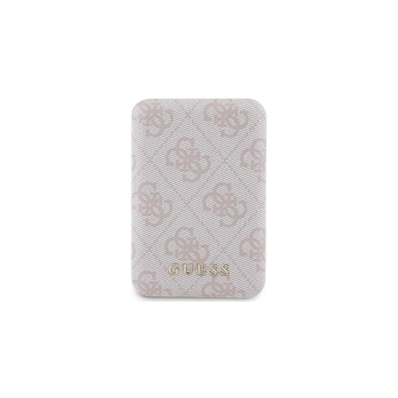 Power Bank PU MagSafe 5000 mAh Rose Guess | Batterie Externe Magnétique