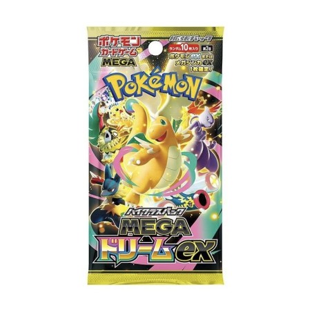 Booster Pokémon Japonais MEGA Dream ex M2a – 10 Cartes | Neuf