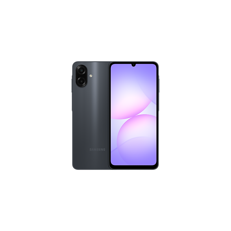 Samsung Galaxy A07 4G Noir – dos et écran