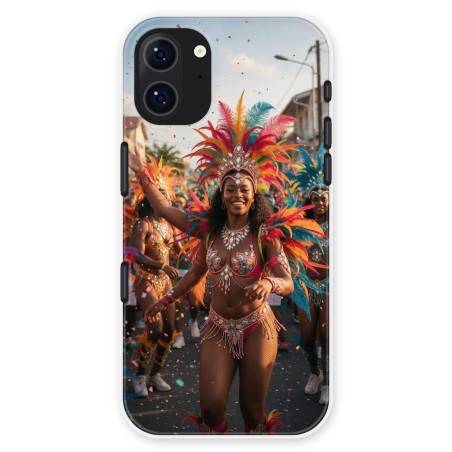 Coque personnalisée double protection induction iPhone 16