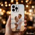Coque personnalisée simple iPhone 15 Plus – prise en main