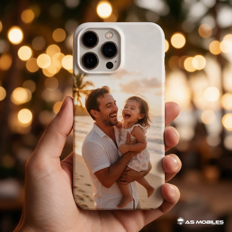 Coque personnalisée simple iPhone 7 Plus / 8 Plus – en main