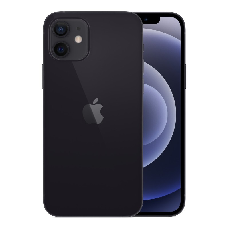 iPhone 12 reconditionné Noir – dos et face