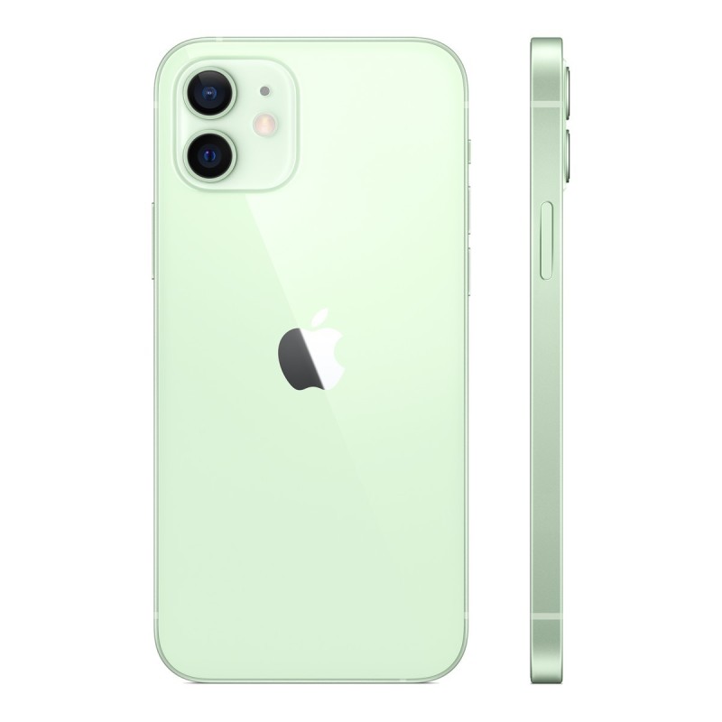 iPhone 12 reconditionné Vert – dos de profil