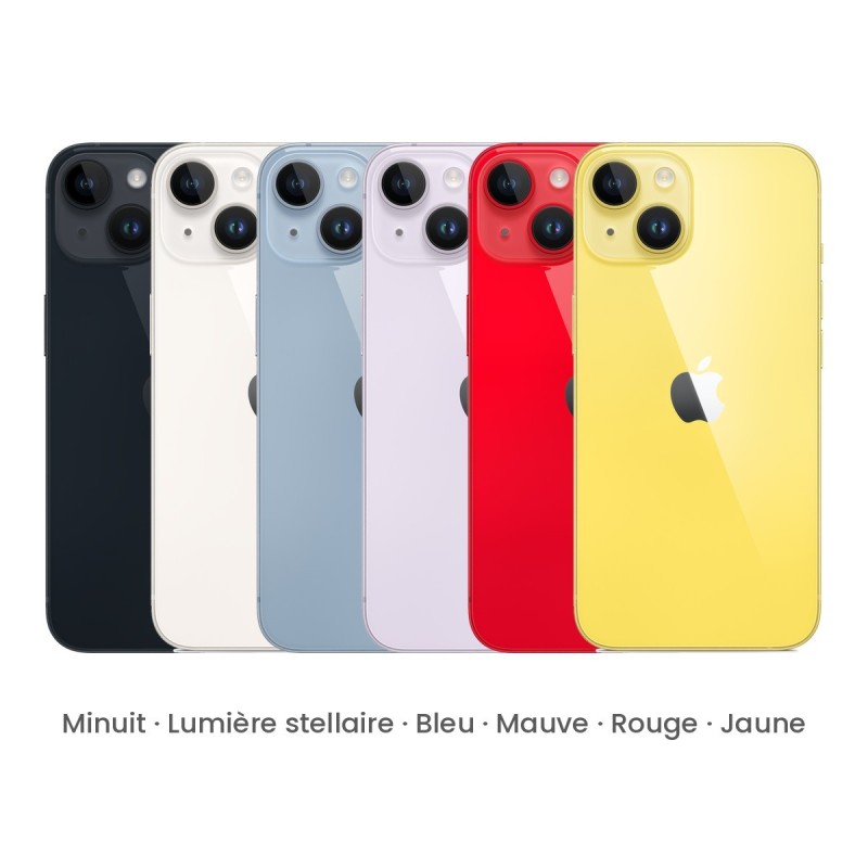 iPhone 14 reconditionné – coloris disponibles