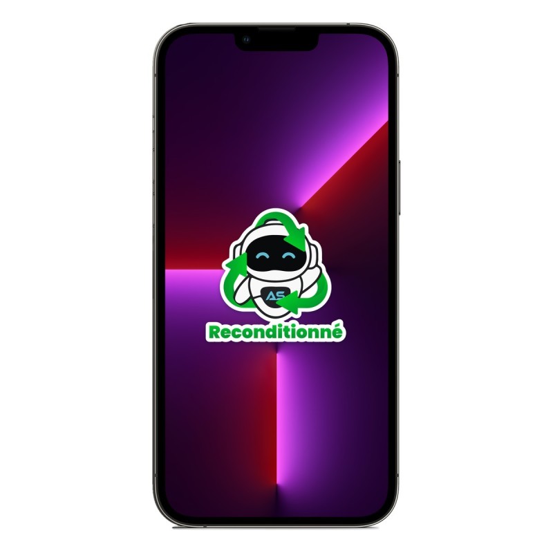iPhone 13 Pro Max reconditionné Graphite – face