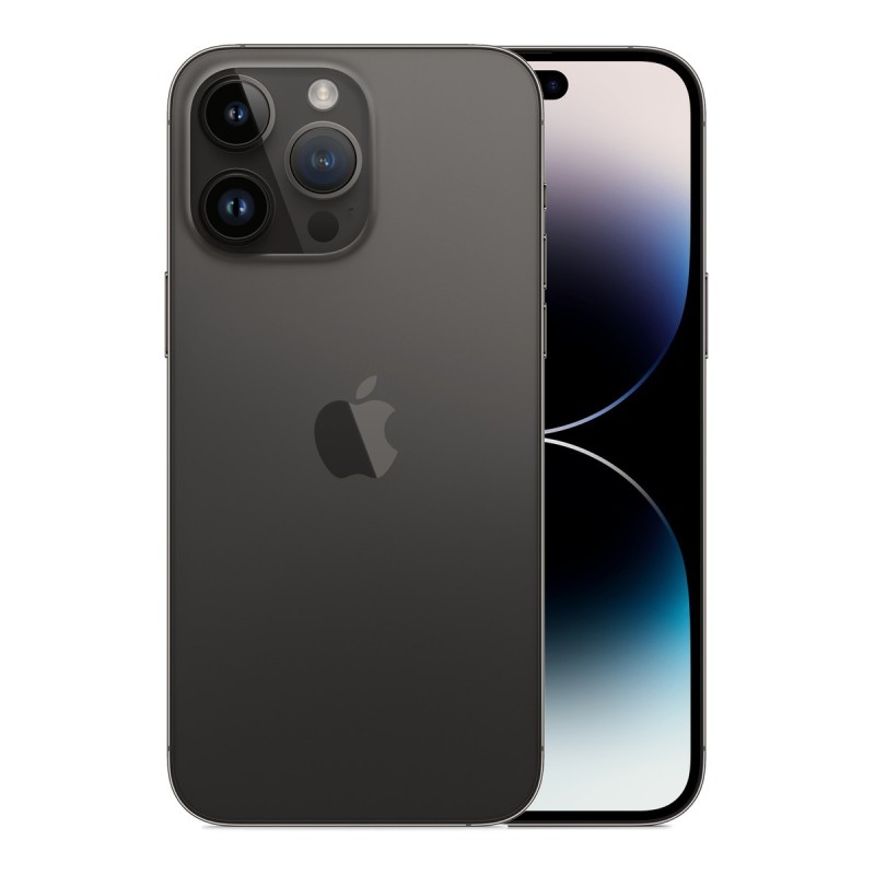iPhone 14 Pro Max reconditionné Noir sidéral – dos et face