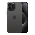 iPhone 15 Pro Max reconditionné Titane noir – dos et face