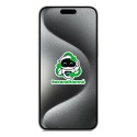 iPhone 15 Pro Max reconditionné Titane blanc – face