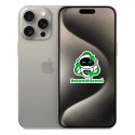 iPhone 15 Pro Max reconditionné Titane naturel – dos et face