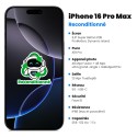 iPhone 16 Pro Max reconditionné – caractéristiques