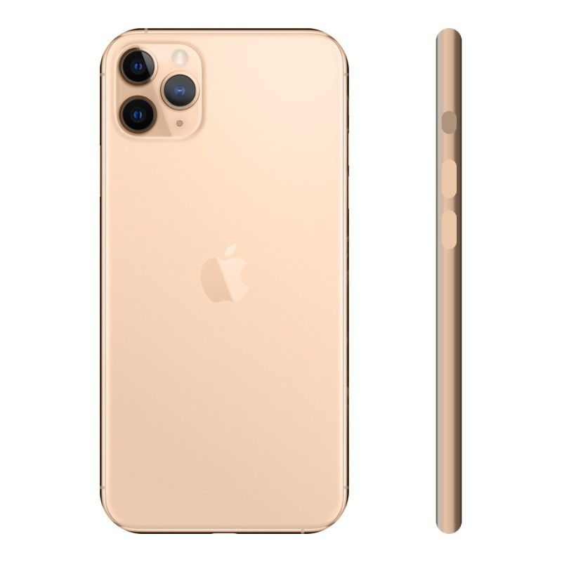 iPhone 11 Pro Max reconditionné Or – dos et profil