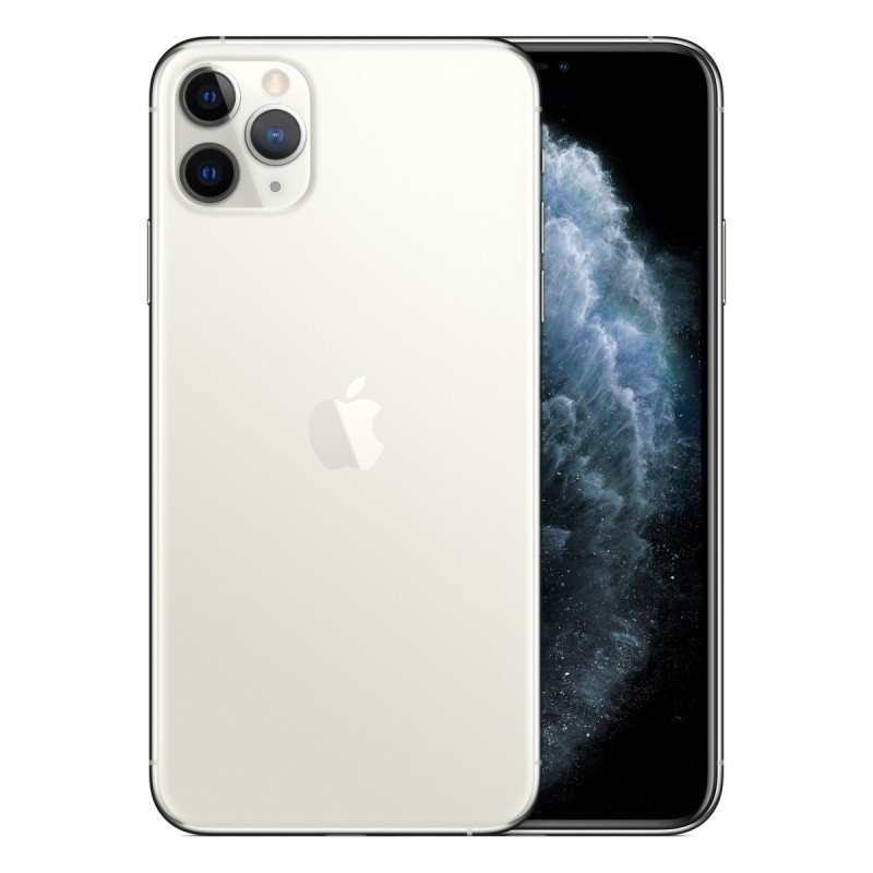 iPhone 11 Pro Max reconditionné Argent – dos et face