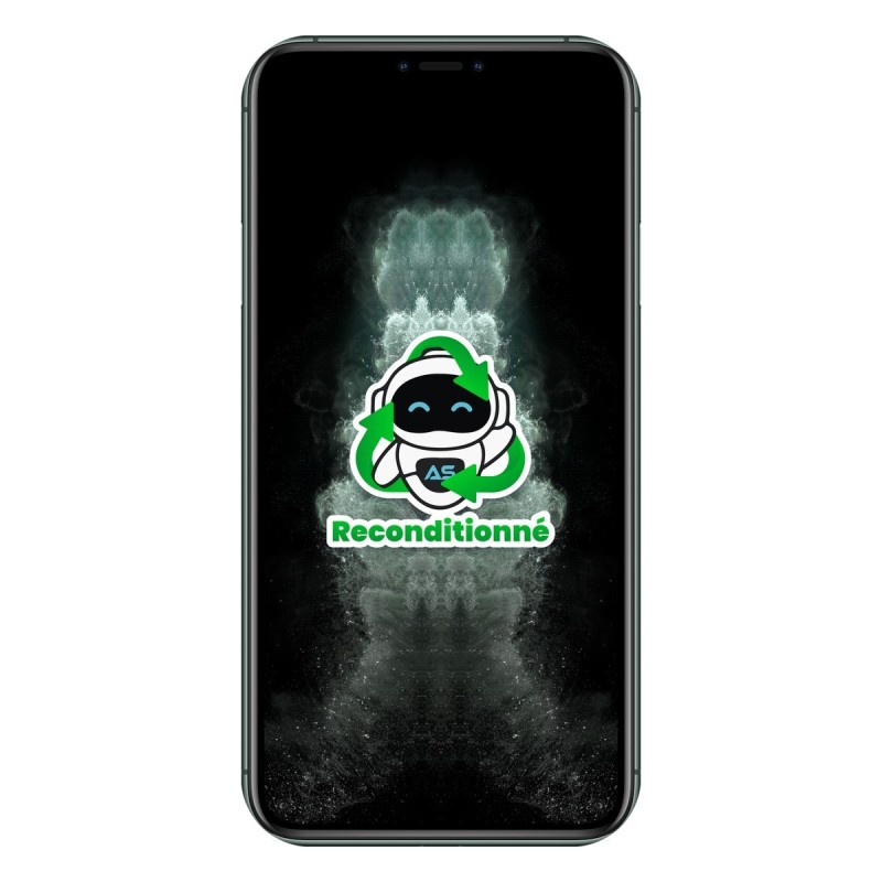 iPhone 11 Pro Max reconditionné Vert nuit – face