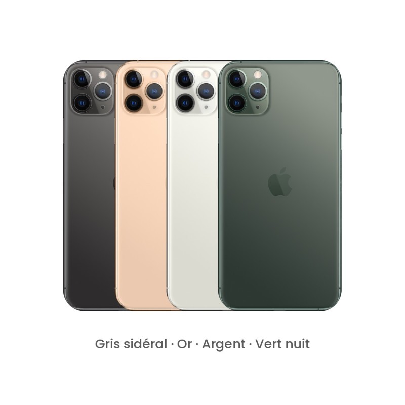 iPhone 11 Pro Max reconditionné – coloris disponibles