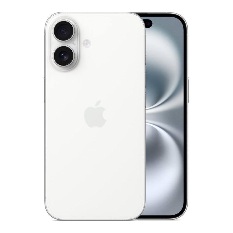 iPhone 16 reconditionné Blanc – dos et face