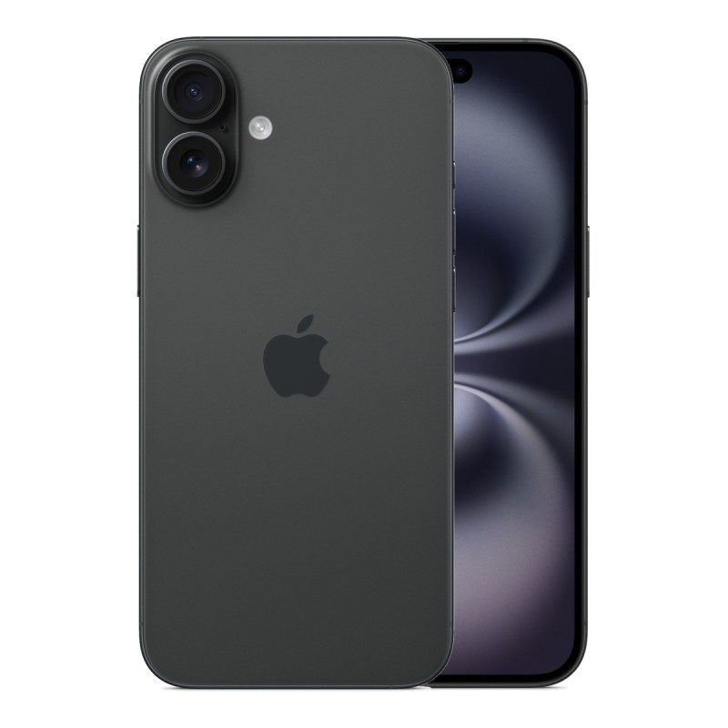 iPhone 16 Plus reconditionné Noir – dos et face