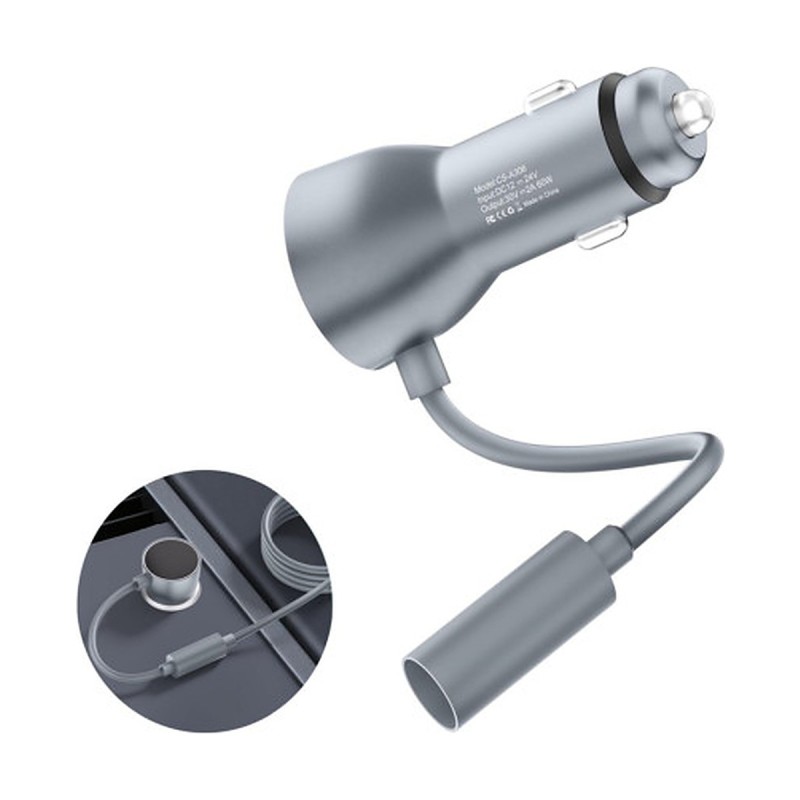 Câble allume-cigare vers DC femelle pour Starlink Mini