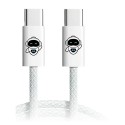 Câble USB-C tressé 60W 1 m | AS Mobiles Guyane