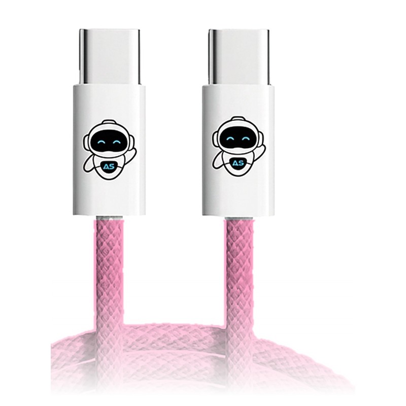 Câble USB-C tressé 60W 2 m | AS Mobiles Guyane