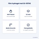 Film hydrogel mat anti-traces sur mesure | AS Mobiles Guyane