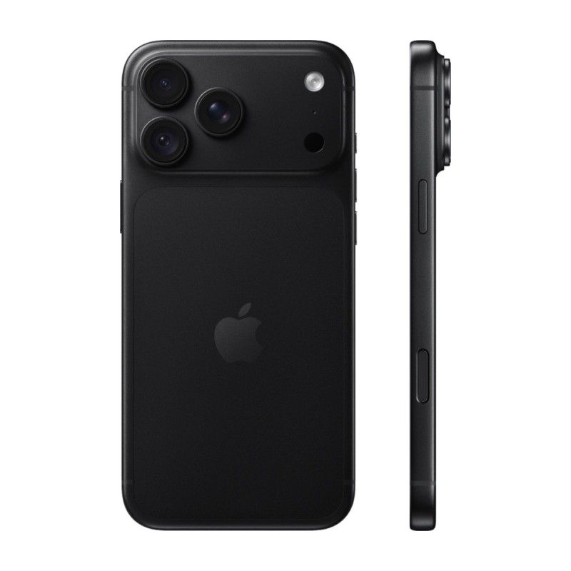 iPhone 18 Pro Max Noir – dos et profil