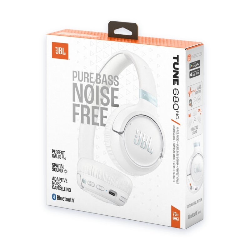 JBL Tune 680NC | Casque Bluetooth réduction de bruit | Guyane