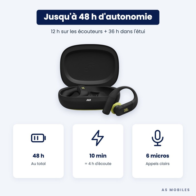 JBL Endurance Peak 4 | Écouteurs sport IP68 | Guyane