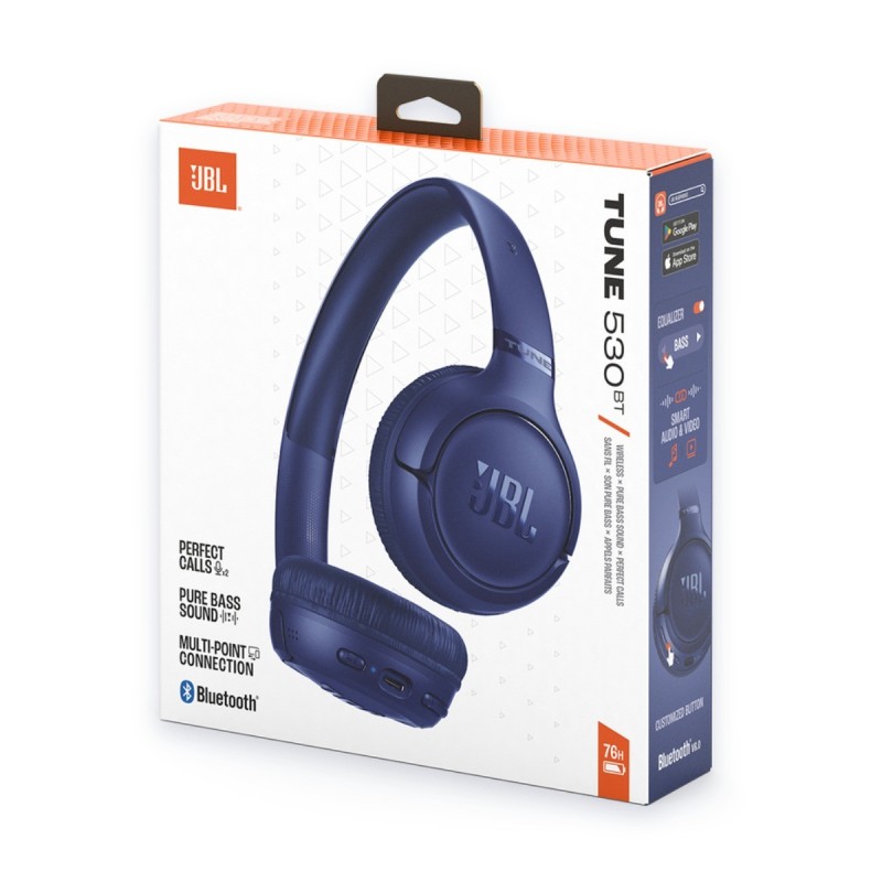JBL Tune 530BT | Casque Bluetooth 76 h d'autonomie | Guyane