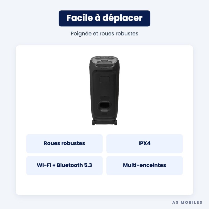 JBL PartyBox Ultimate 1100 W | Enceinte de soirée | Guyane