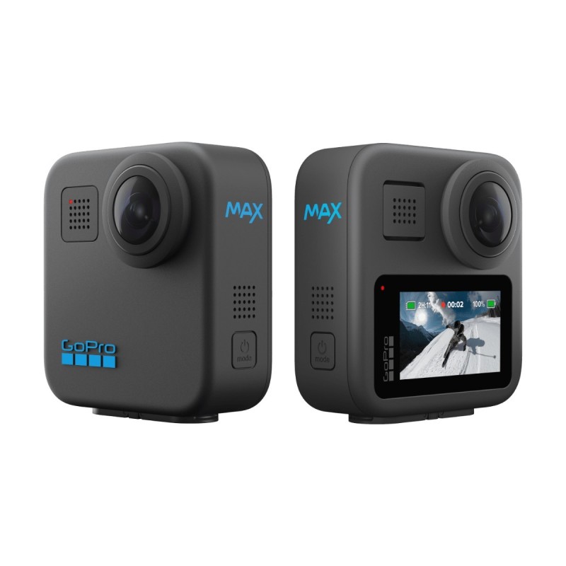 GoPro MAX 360 – vue avant et arrière