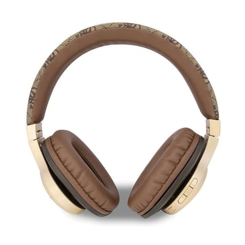 Casque sans fil Guess 4G Script Marron | AS Mobiles