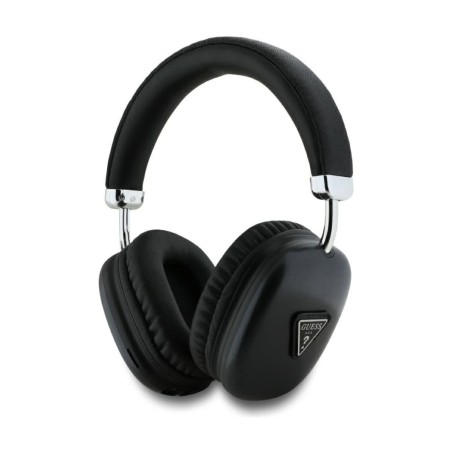 Casque Guess Metallic Triangle Logo Noir | AS Mobiles