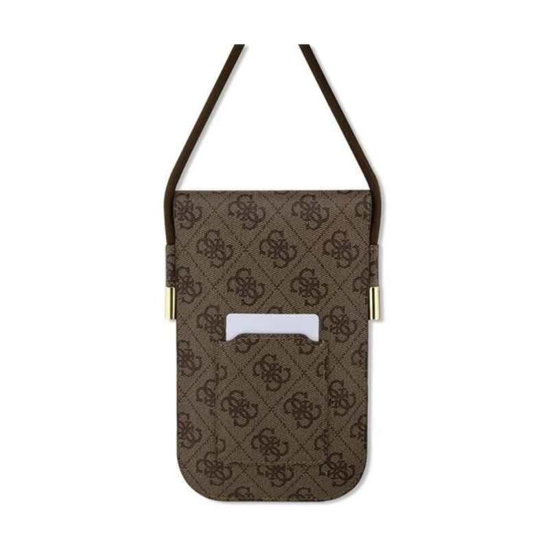 Pochette téléphone Guess 4G Marron | AS Mobiles Guyane