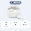 JBL Tune Beam 2 Blanc ou Bleu | AS Mobiles Guyane