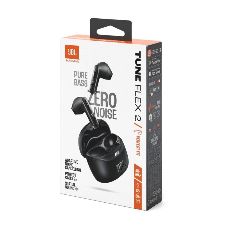 JBL Tune Flex 2 Noir | AS Mobiles Guyane