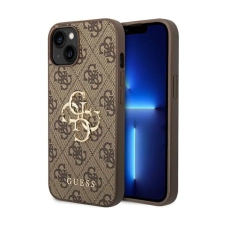 Coque Guess iPhone 14 / 13 4G Marron | AS Mobiles