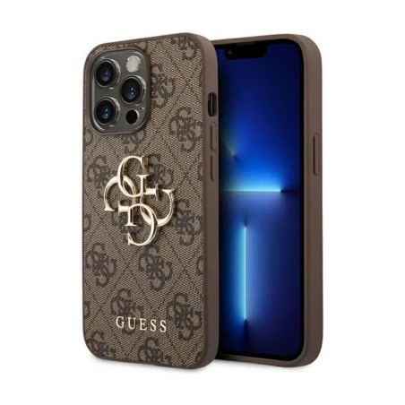 Coque Guess iPhone 14 Pro Max 4G Marron | AS Mobiles