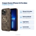 Coque Guess iPhone 14 Pro Max 4G Marron | AS Mobiles