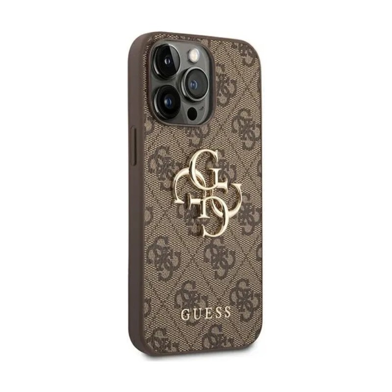 Coque Guess iPhone 14 Pro Max 4G Marron | AS Mobiles