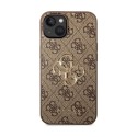 Coque Guess iPhone 15 Plus / 14 Plus 4G Marron | AS Mobiles