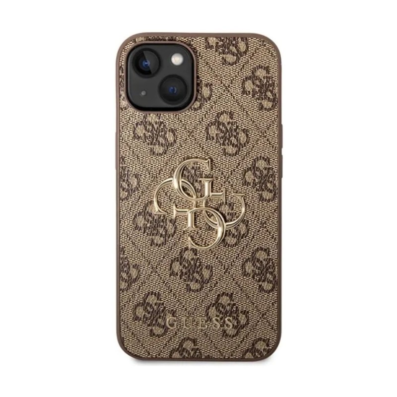 Coque Guess iPhone 15 Plus / 14 Plus 4G Marron | AS Mobiles
