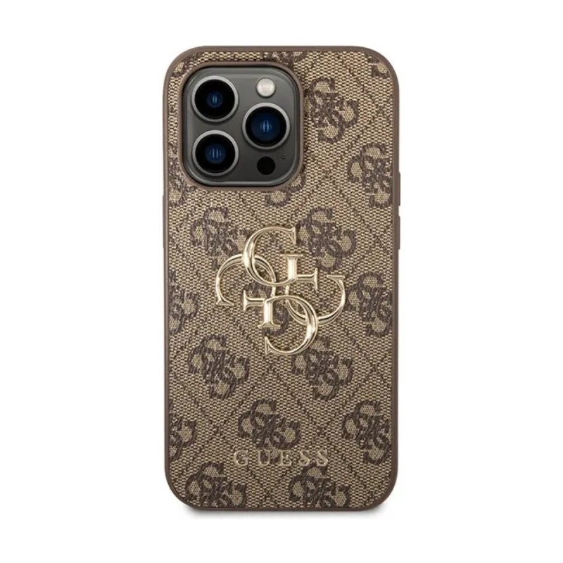 Coque Guess iPhone 15 Pro Max 4G Marron | AS Mobiles