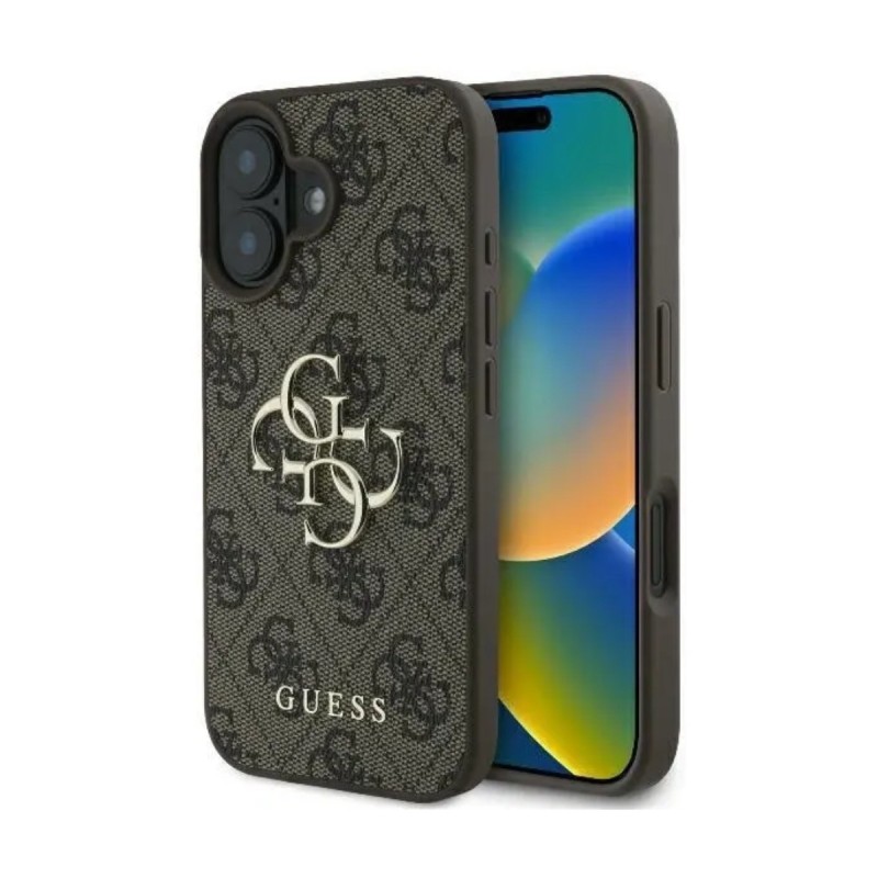 Coque Guess iPhone 16 Pro 4G Marron | AS Mobiles