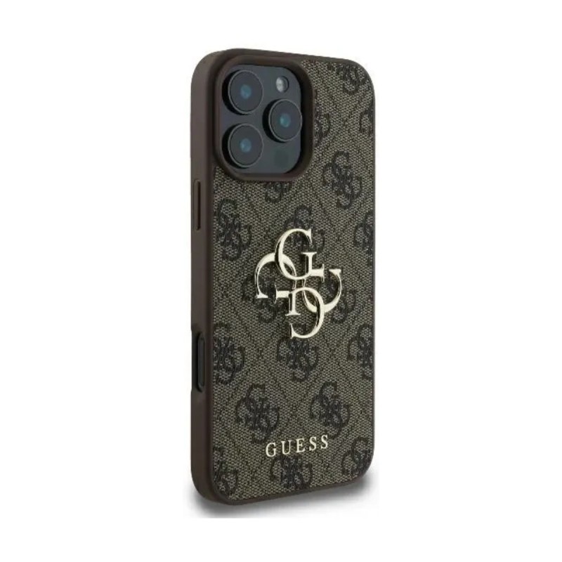 Coque Guess iPhone 16 Pro Max 4G Marron | AS Mobiles